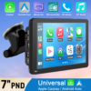 Universal 7-inch Touchscreen Car MP5 Player with Wireless Apple CarPlay & Android Auto – Image 2