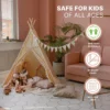 Kids Play Teepee Tent – Image 4