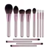12 Pcs Grapes Purple Makeup Brush Set – Image 7