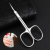 Professional Stainless Steel Curved Tip Cuticle Scissors – Image 7
