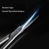 Professional Stainless Steel Curved Tip Cuticle Scissors – Image 6