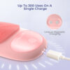 Waterproof Electric Silicone Facial Cleansing Brush with Vibration Massage – Image 5
