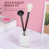 Professional Soft Goat Hair Highlight Brush Set – Image 2