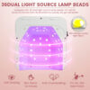128W Rechargeable Cordless Nail Lamp – Image 4