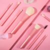 Professional 8-Piece Pink Makeup Brush Set – Image 4